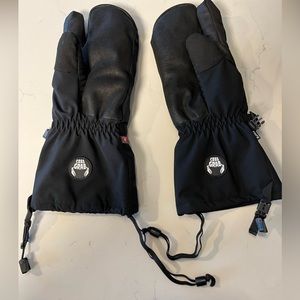 Crab Grab - Black Trigger Mittens - Men’s, Size L - Slightly Used